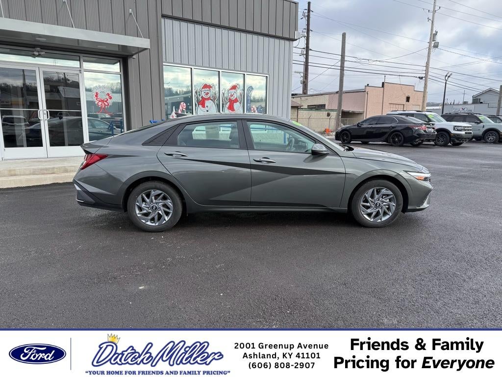 2024 Hyundai Elantra Hybrid Blue