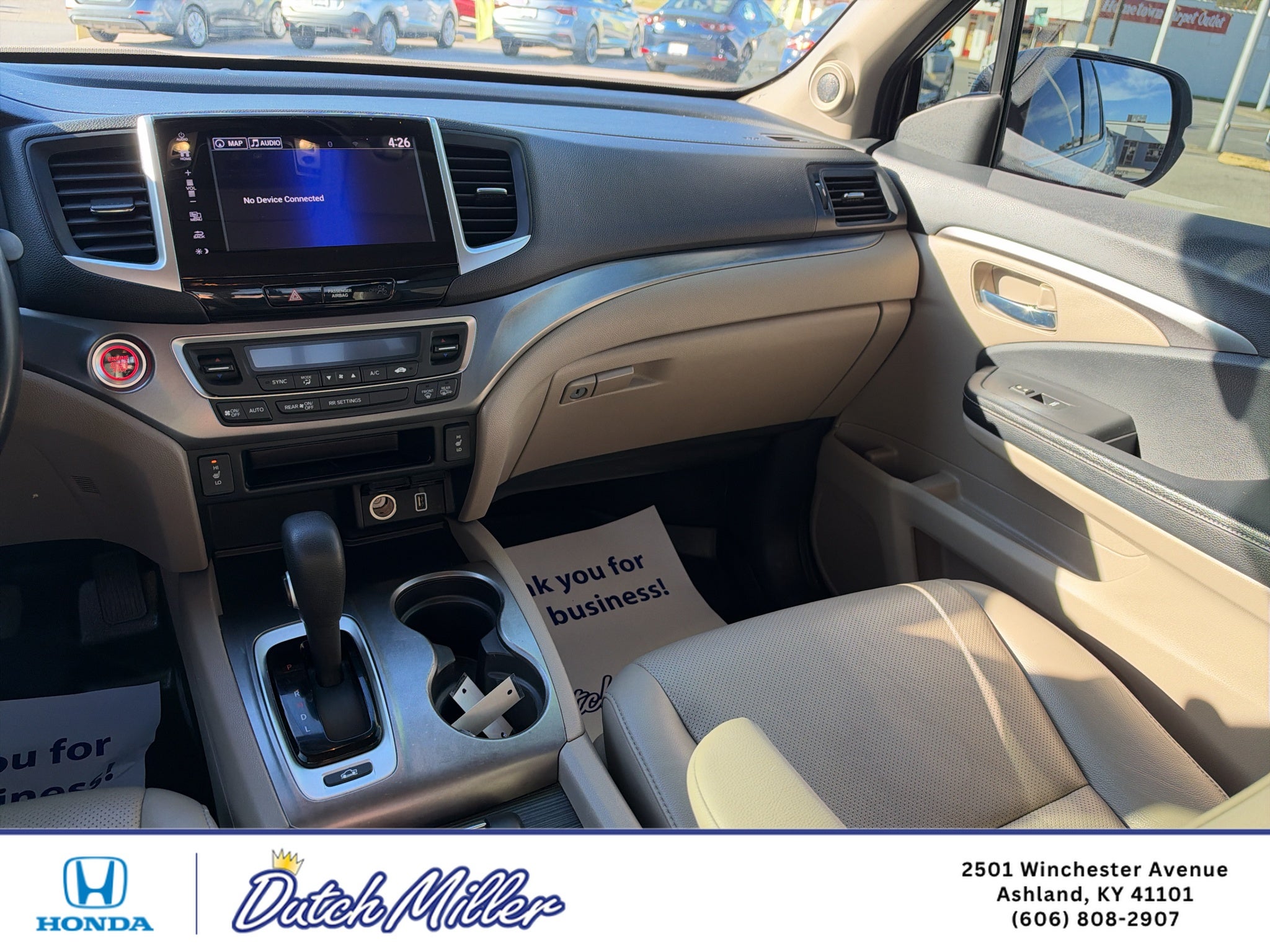 2019 Honda Ridgeline RTL-T