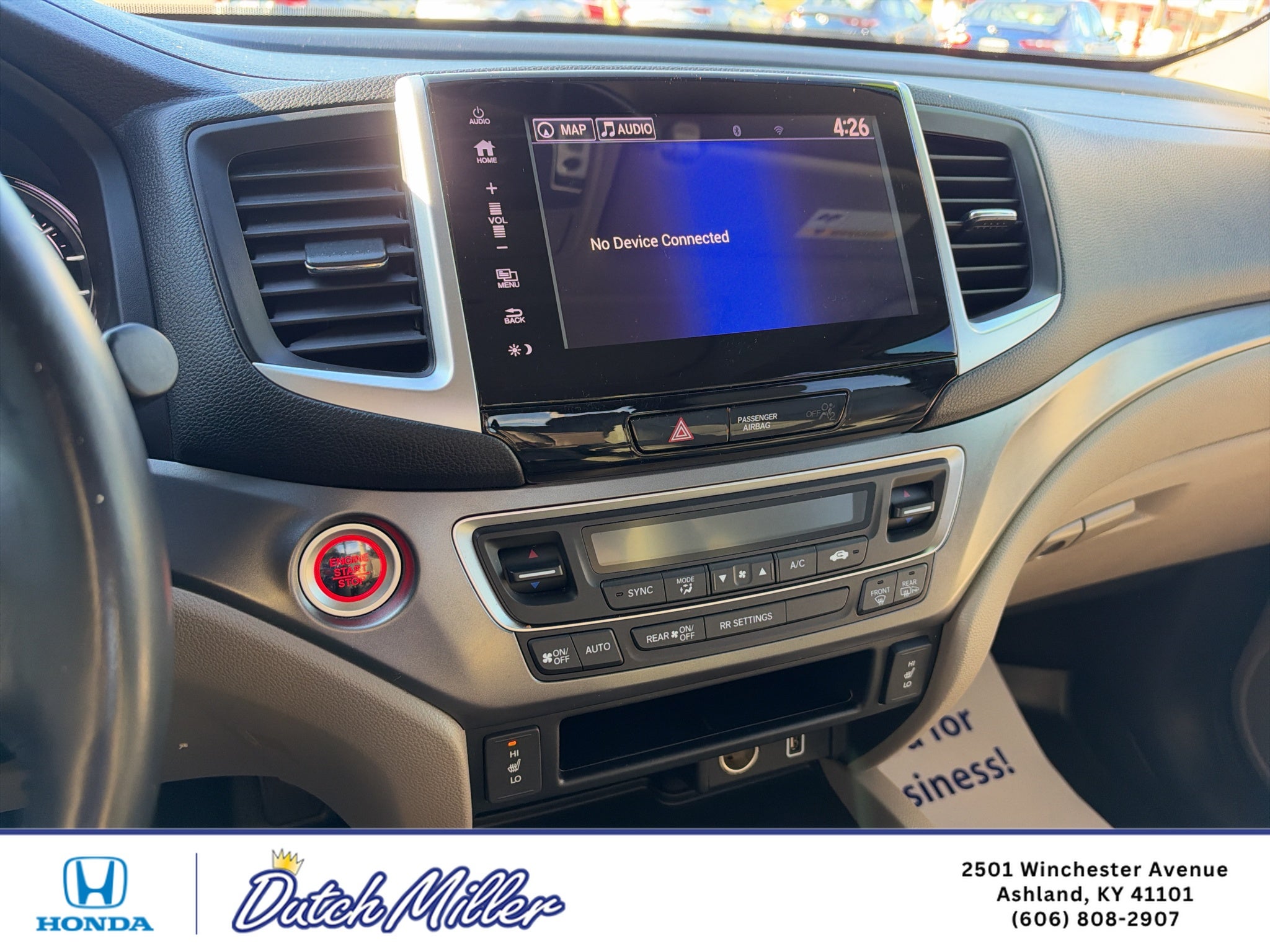 2019 Honda Ridgeline RTL-T