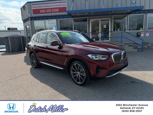 2022 BMW X3 xDrive30i